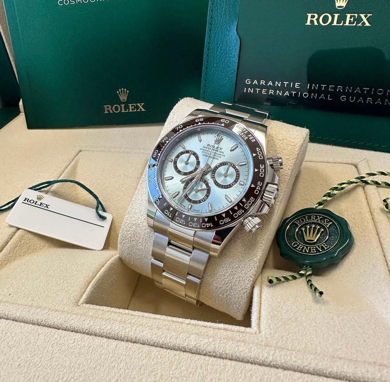 Rolex COSMOGRAPH DAYTONA « Platinium » 40mm réf : 126506 2022