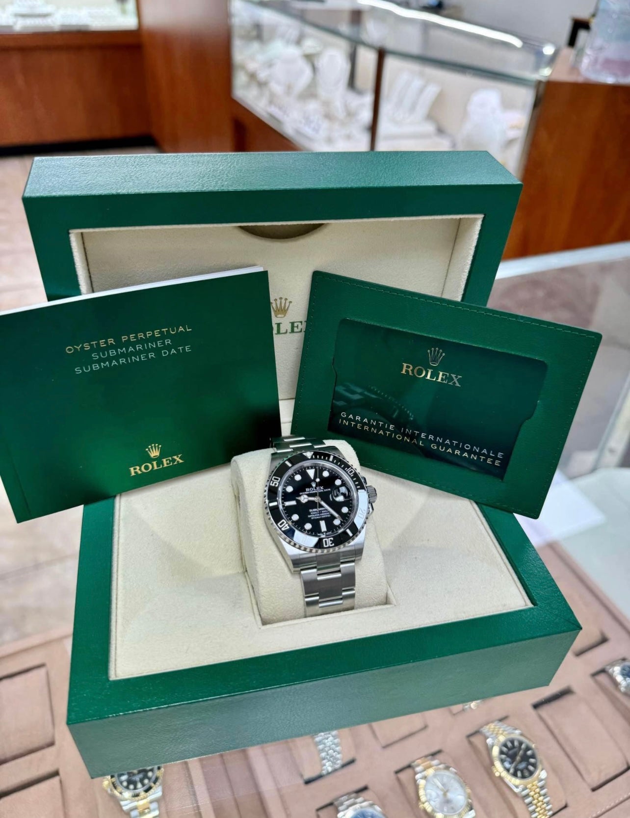 Rolex SUBMARINER DATE 41mm réf : 126610LN 2023