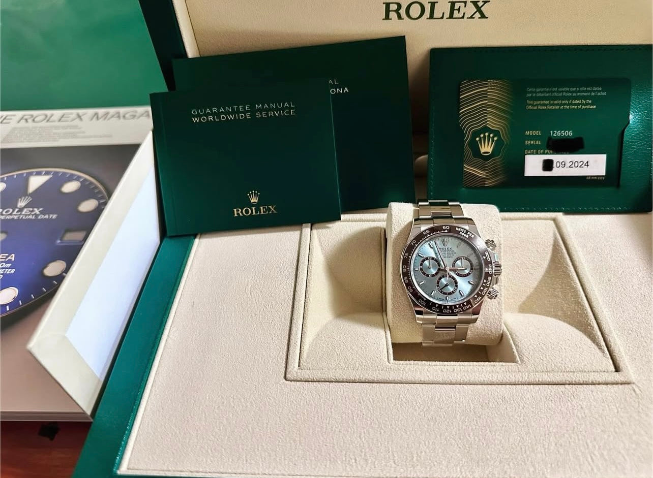 Rolex COSMOGRAPH DAYTONA « Platinium » 40mm réf : 126506 2022