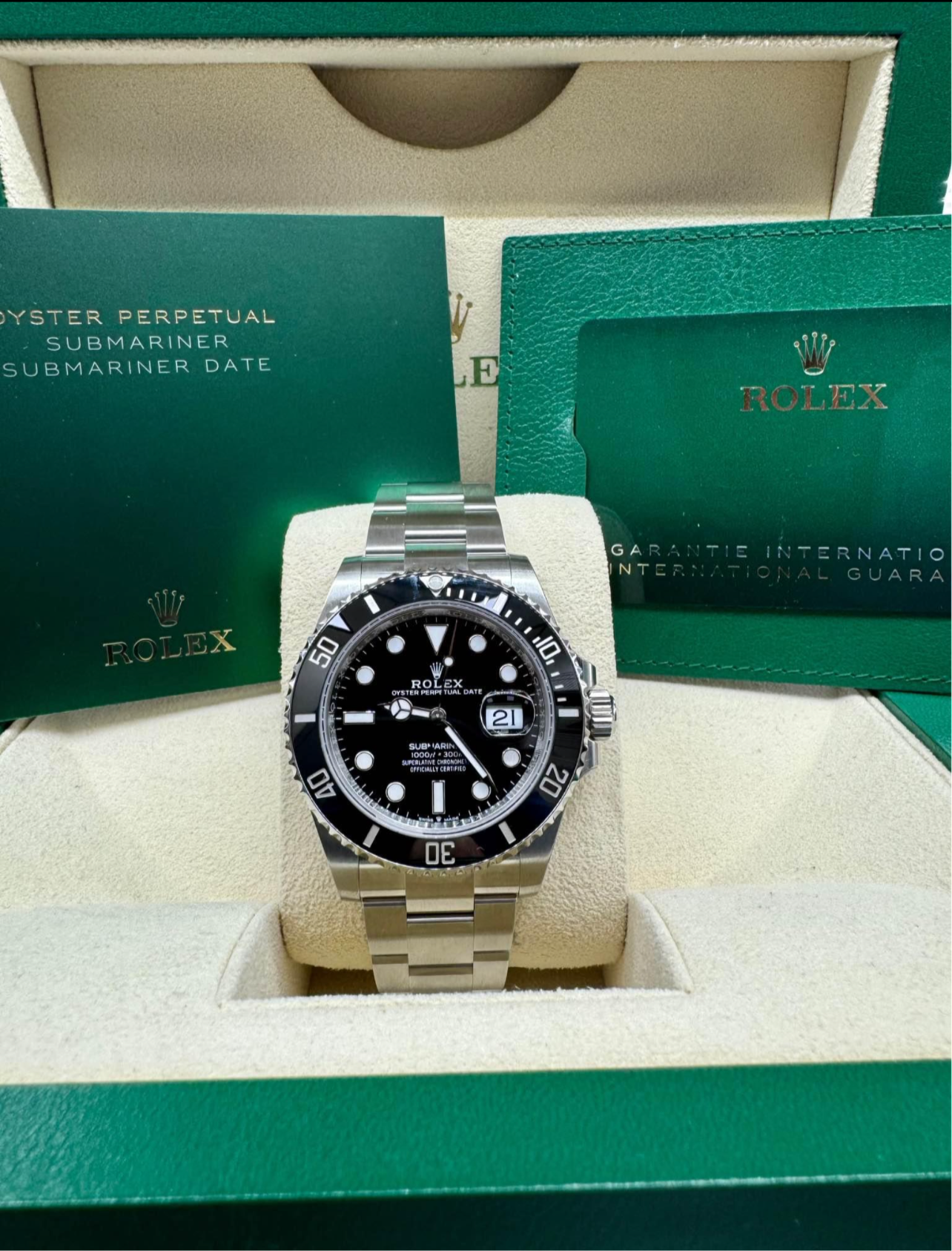 Rolex SUBMARINER DATE 41mm réf : 126610LN 2023