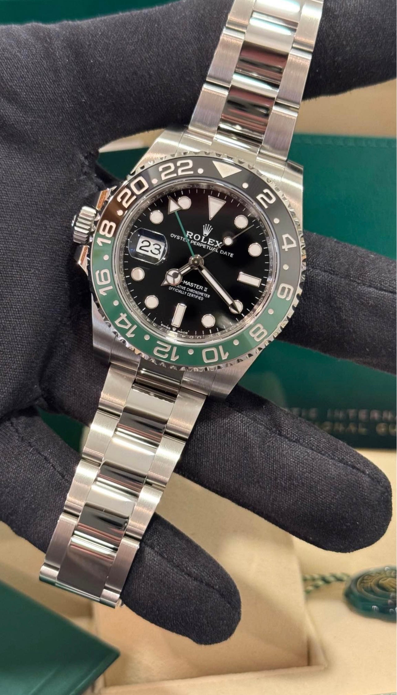 Rolex GMT-MASTER II « SPRITE » 40mm réf : 126720VTNR 2023