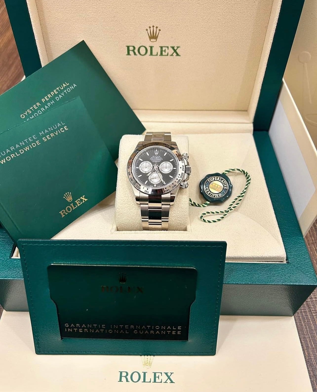 Rolex COSMOGRAPH DAYTONA « Panda Inversé » 40mm réf : 126509