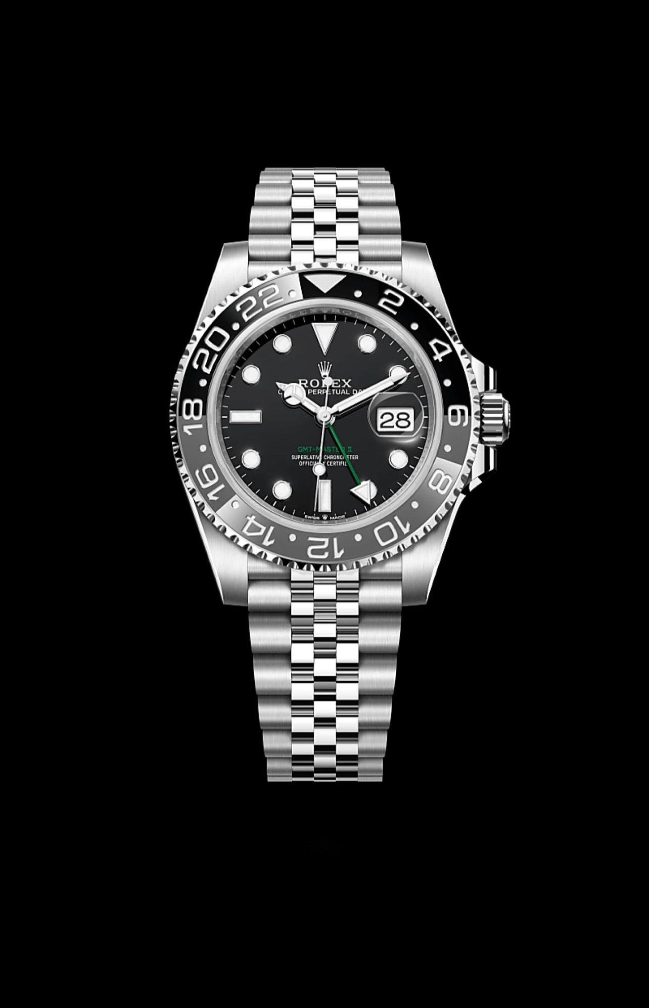 Rolex GMT-MASTER II « Bruce Wayne » 40mm réf : 126710GRNR 2024